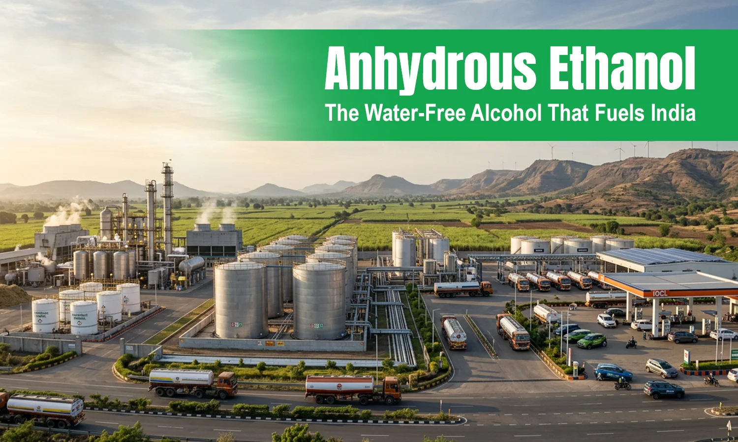 Anhydrous Ethanol: The Water-Free Alcohol That Fuels India
